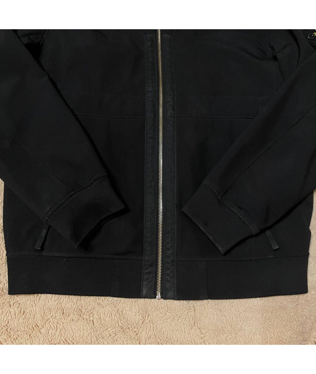 STONE ISLAND Черная куртка, фото 6