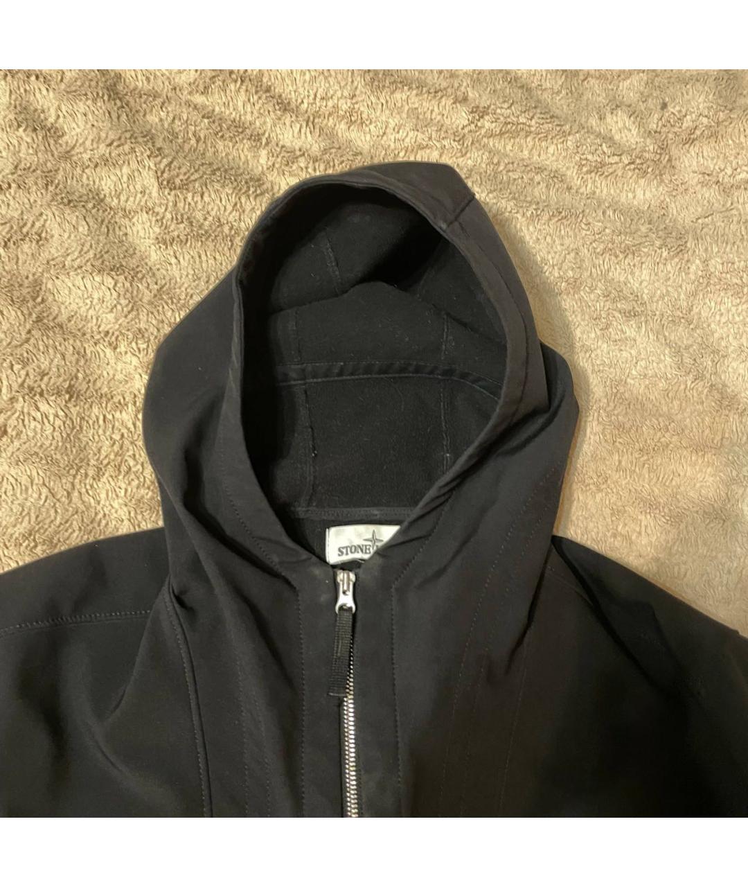 STONE ISLAND Черная куртка, фото 4