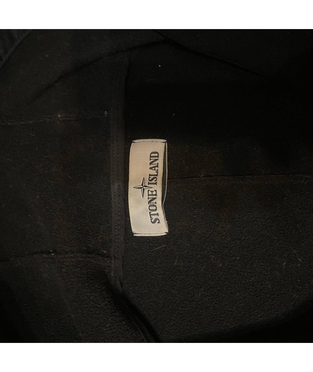 STONE ISLAND Черная куртка, фото 3
