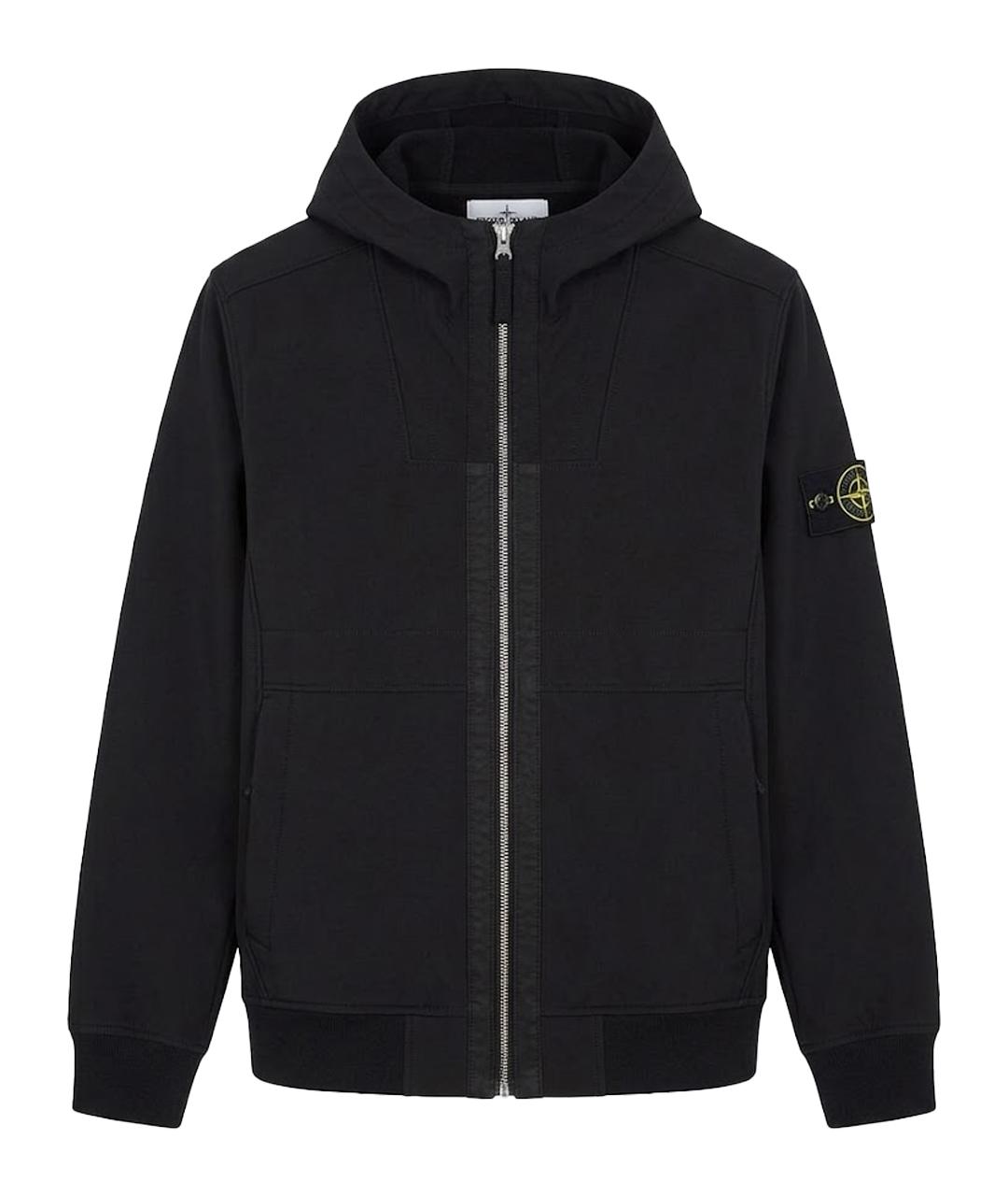 STONE ISLAND Черная куртка, фото 1