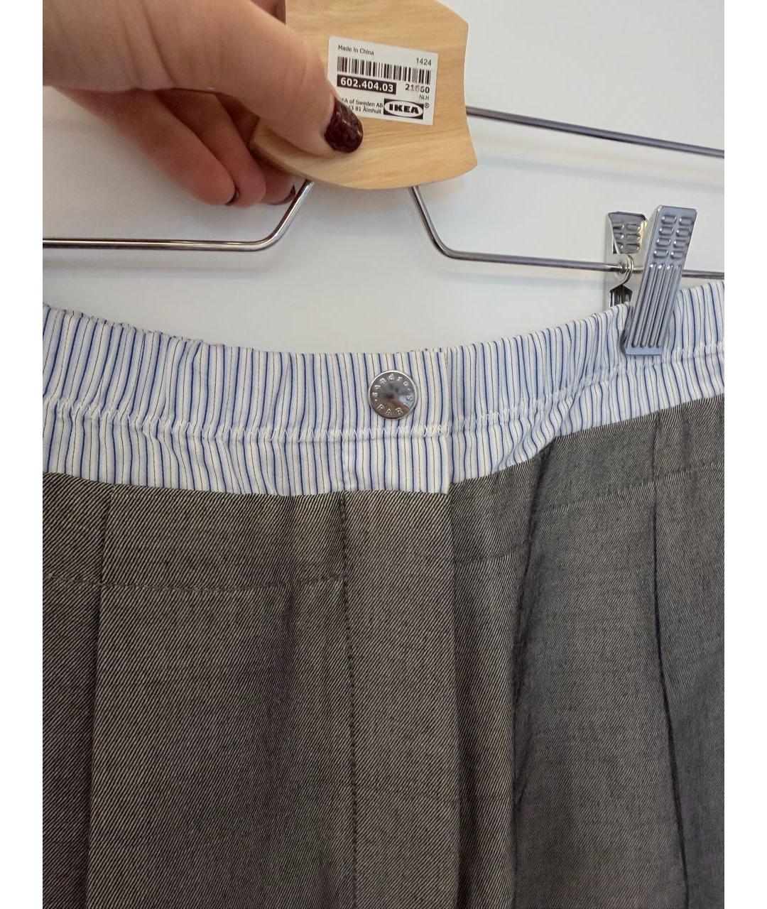 SANDRO Серые шерстяные шорты, фото 3