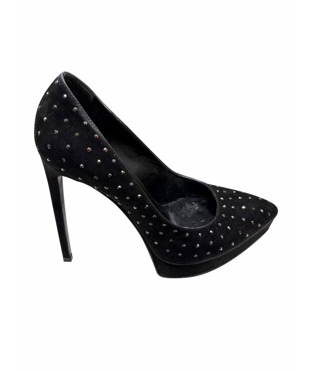 SAINT LAURENT Черные туфли, фото 1