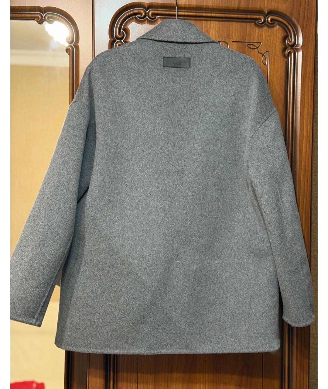 ERMANNO FIRENZE Серый жакет/пиджак, фото 2