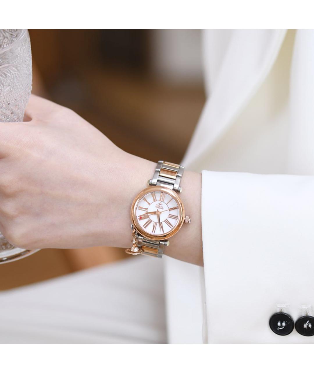 VIVIENNE WESTWOOD Серебряные часы, фото 5