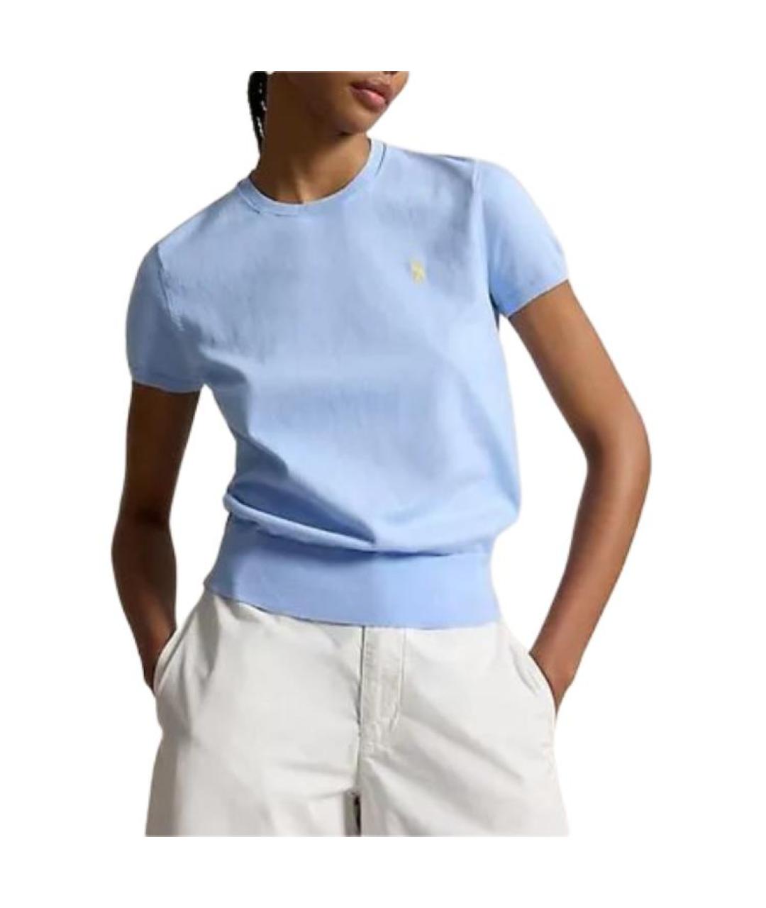 POLO RALPH LAUREN Синяя футболка, фото 3