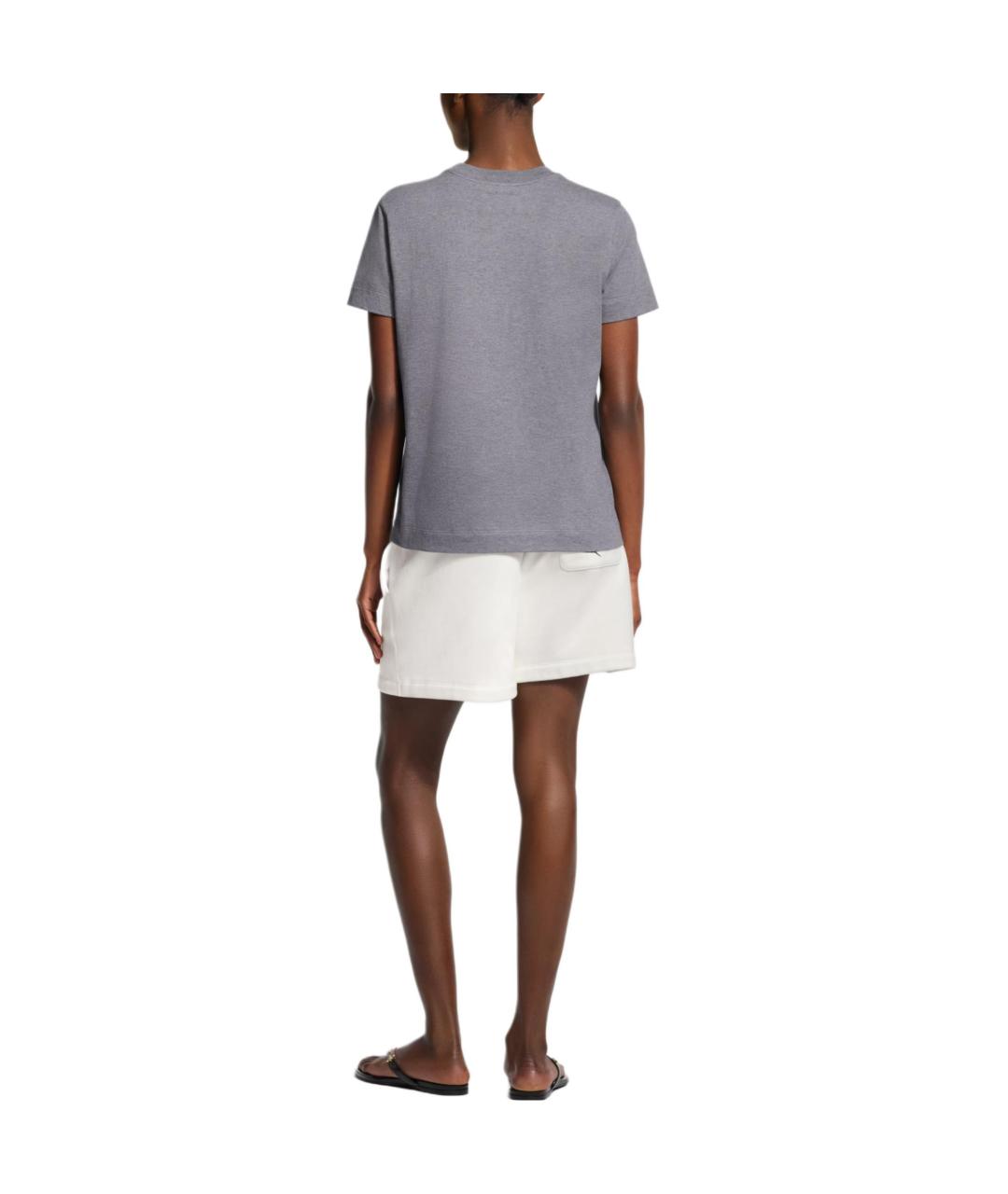 LOUIS VUITTON Серая футболка, фото 4