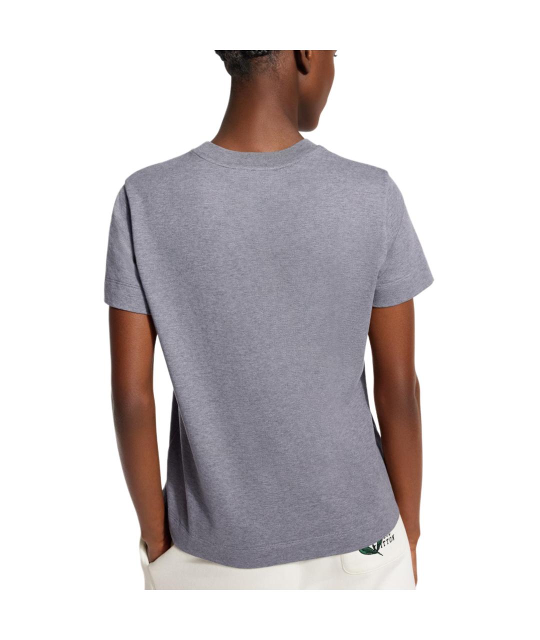 LOUIS VUITTON Серая футболка, фото 5