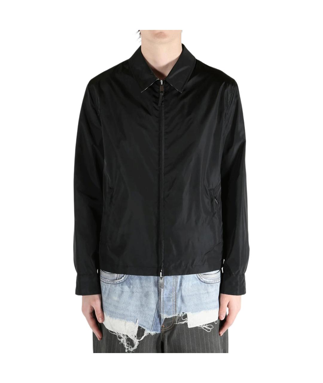 BURBERRY Черная куртка, фото 2