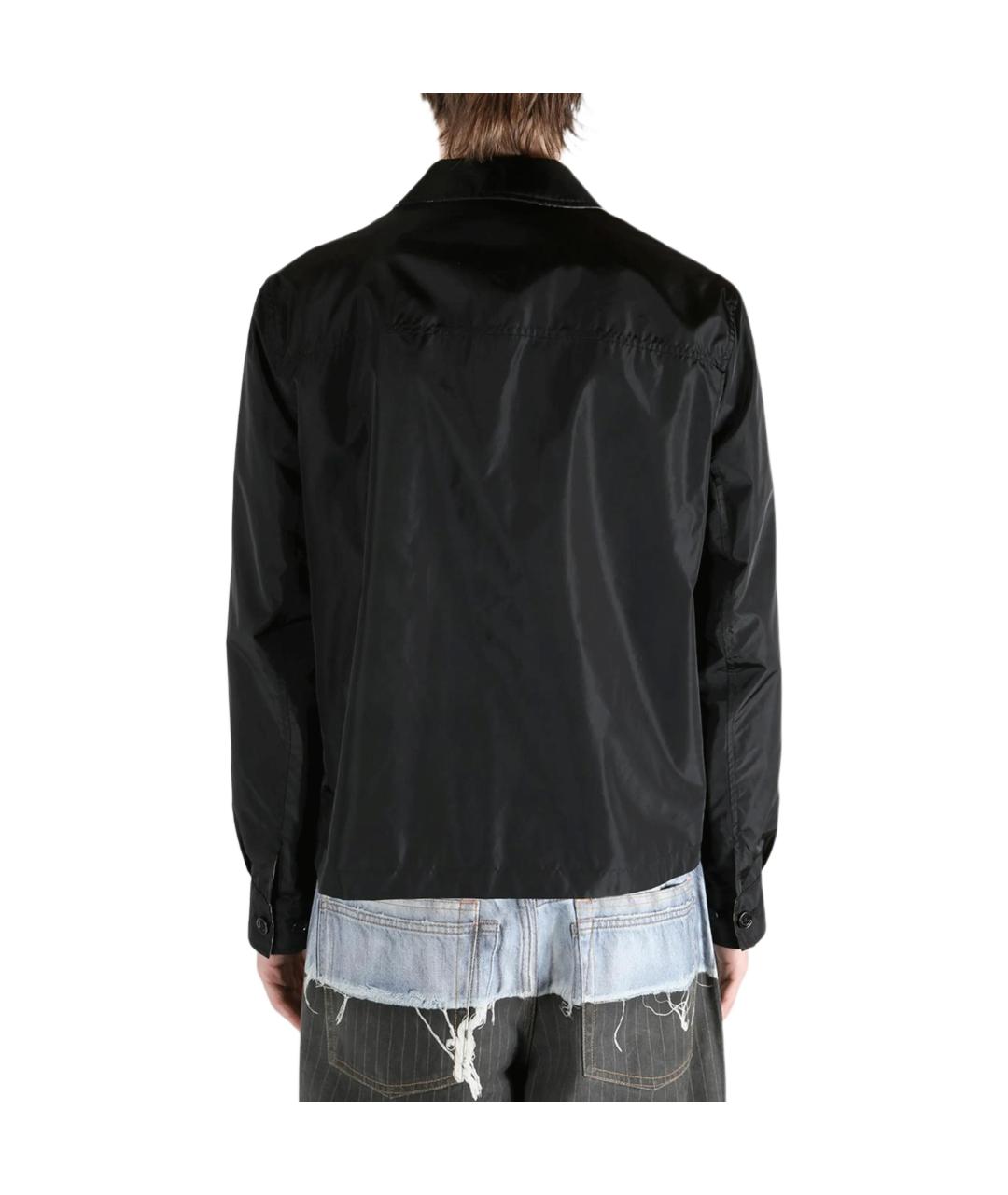 BURBERRY Черная куртка, фото 4