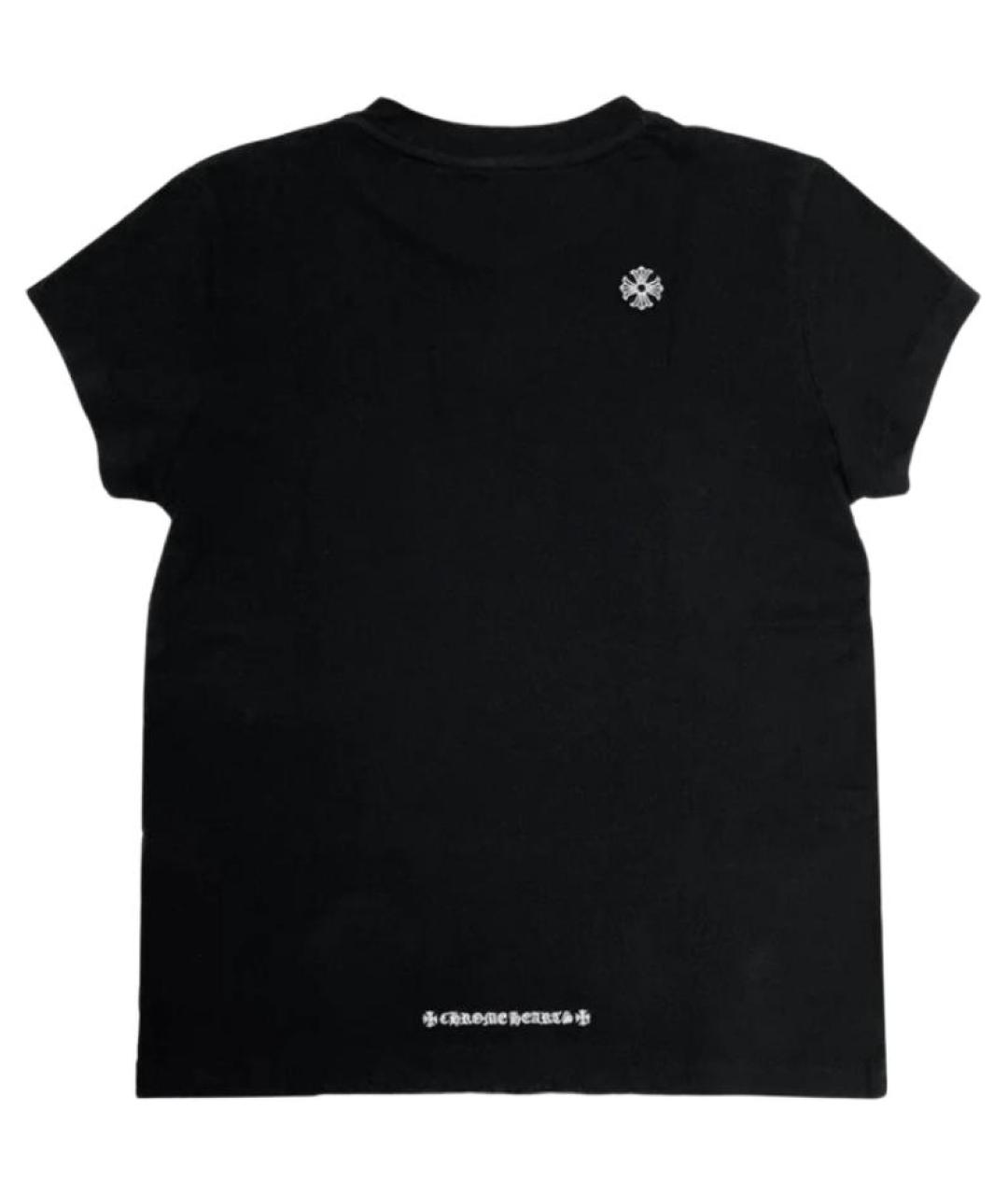 CHROME HEARTS Черная футболка, фото 2