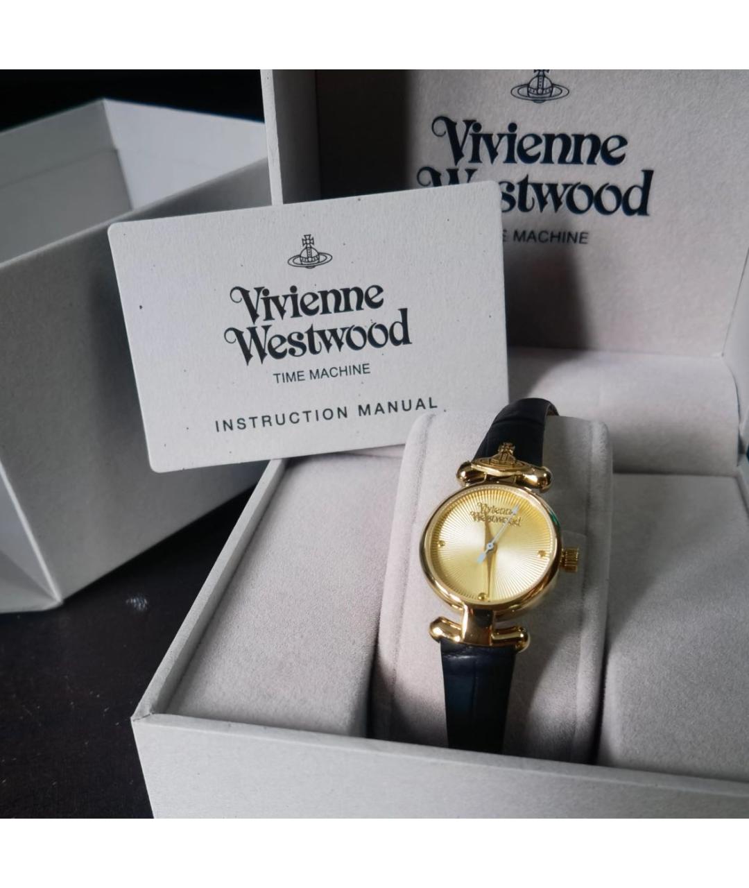 VIVIENNE WESTWOOD Золотые стальные часы, фото 5