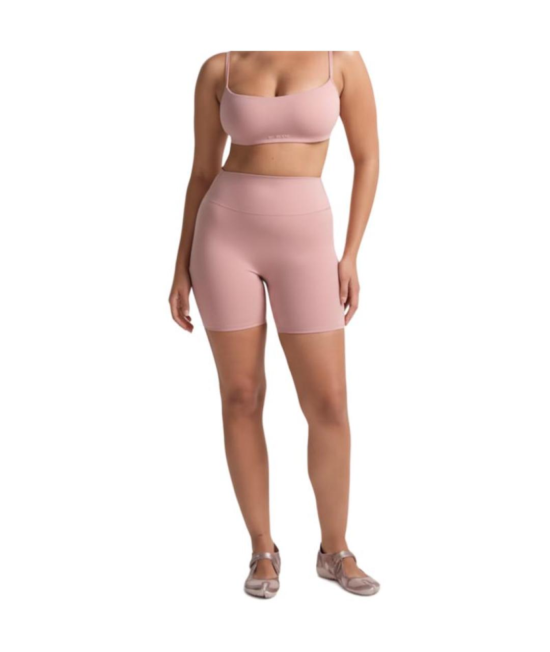 NIKE Розовые спортивные брюки и шорты, фото 4