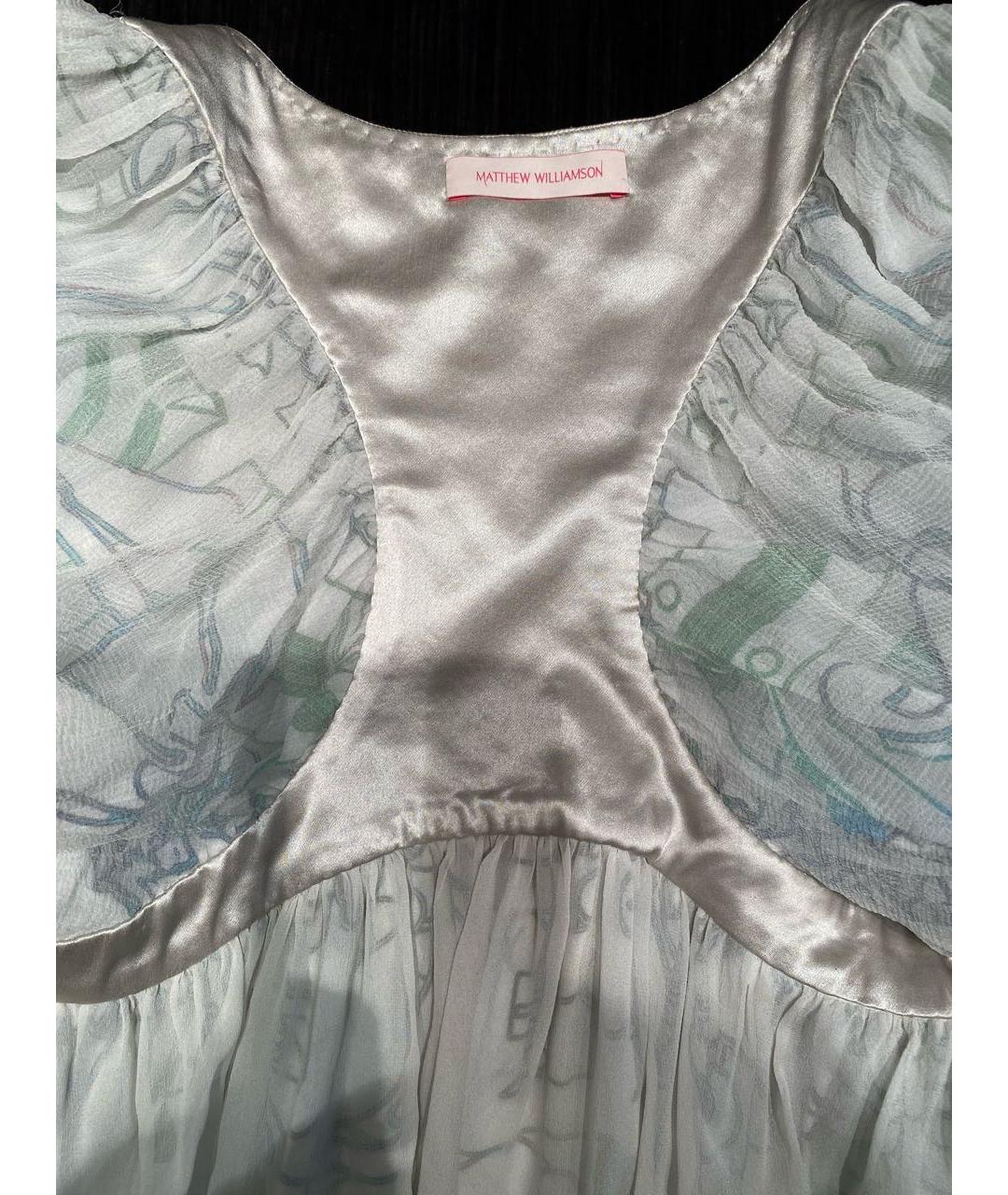 EMILIO PUCCI Мульти шелковое коктейльное платье, фото 3