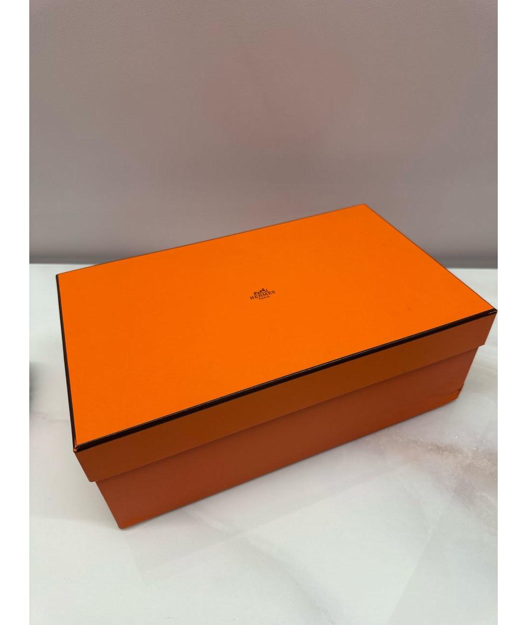 HERMES Белые кроссовки, фото 6