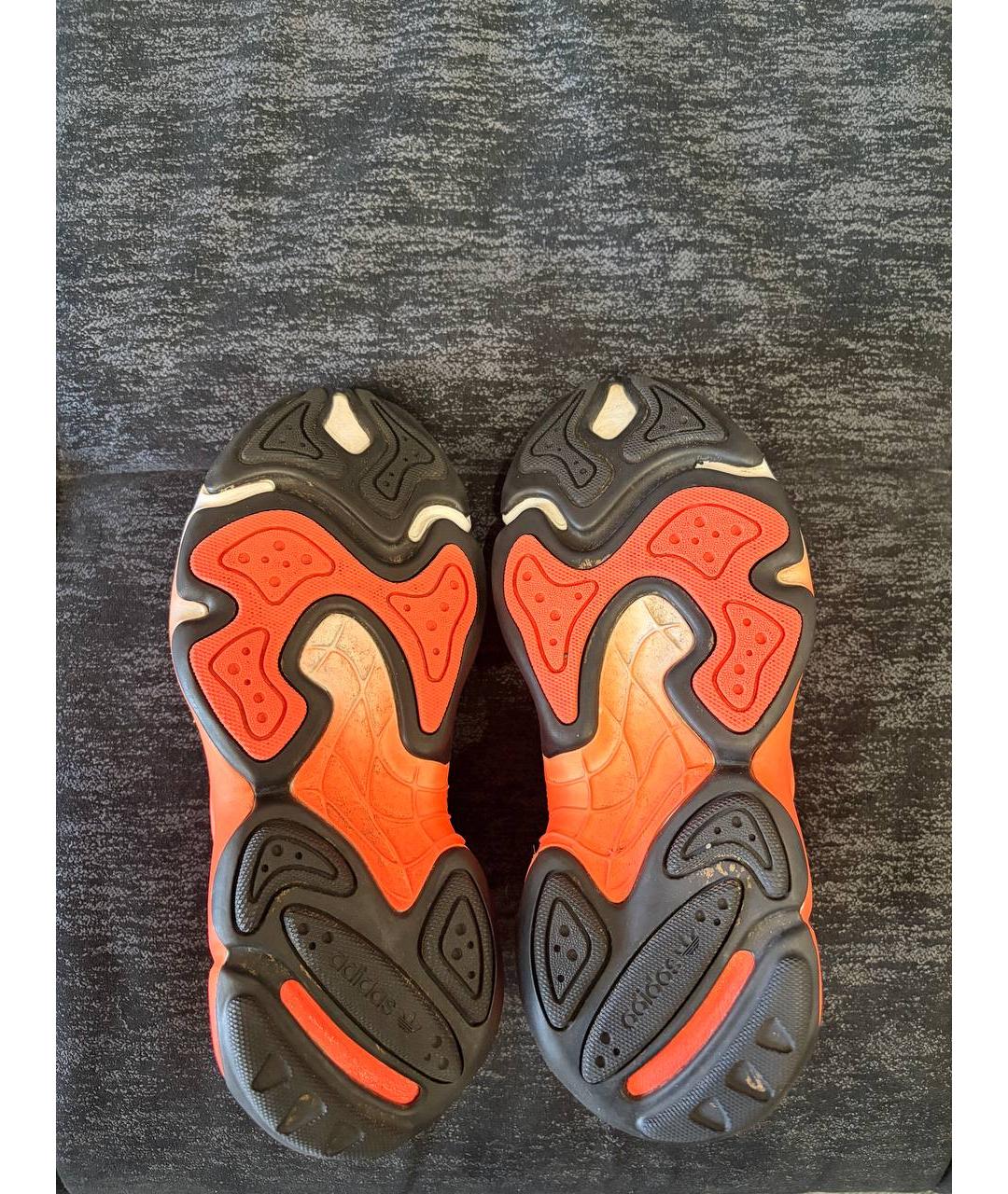 ADIDAS Коралловые текстильные кроссовки, фото 5