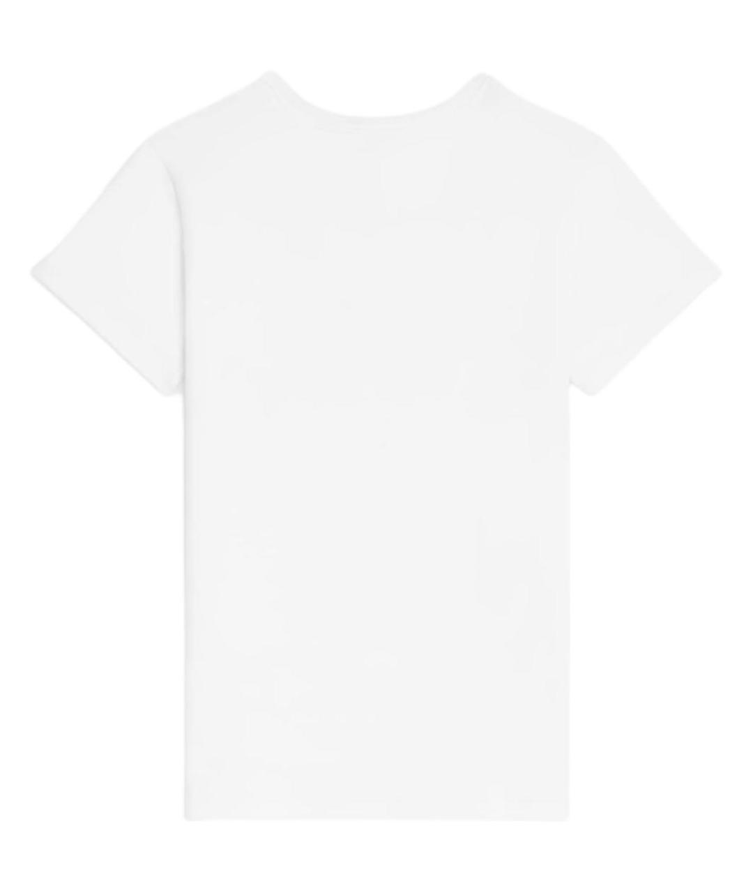 CELINE Белая футболка, фото 2