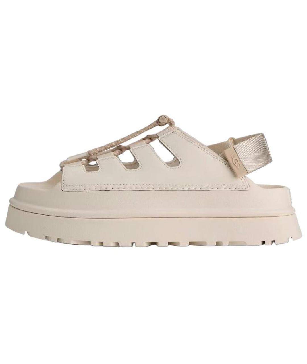 UGG AUSTRALIA Бежевые сандалии, фото 5