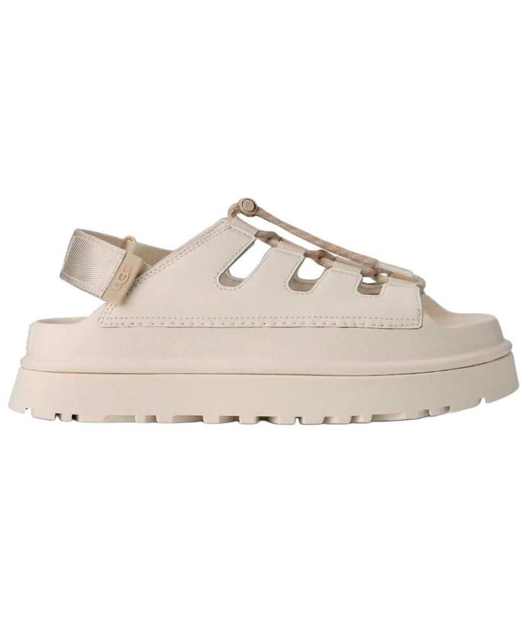 UGG AUSTRALIA Бежевые сандалии, фото 6