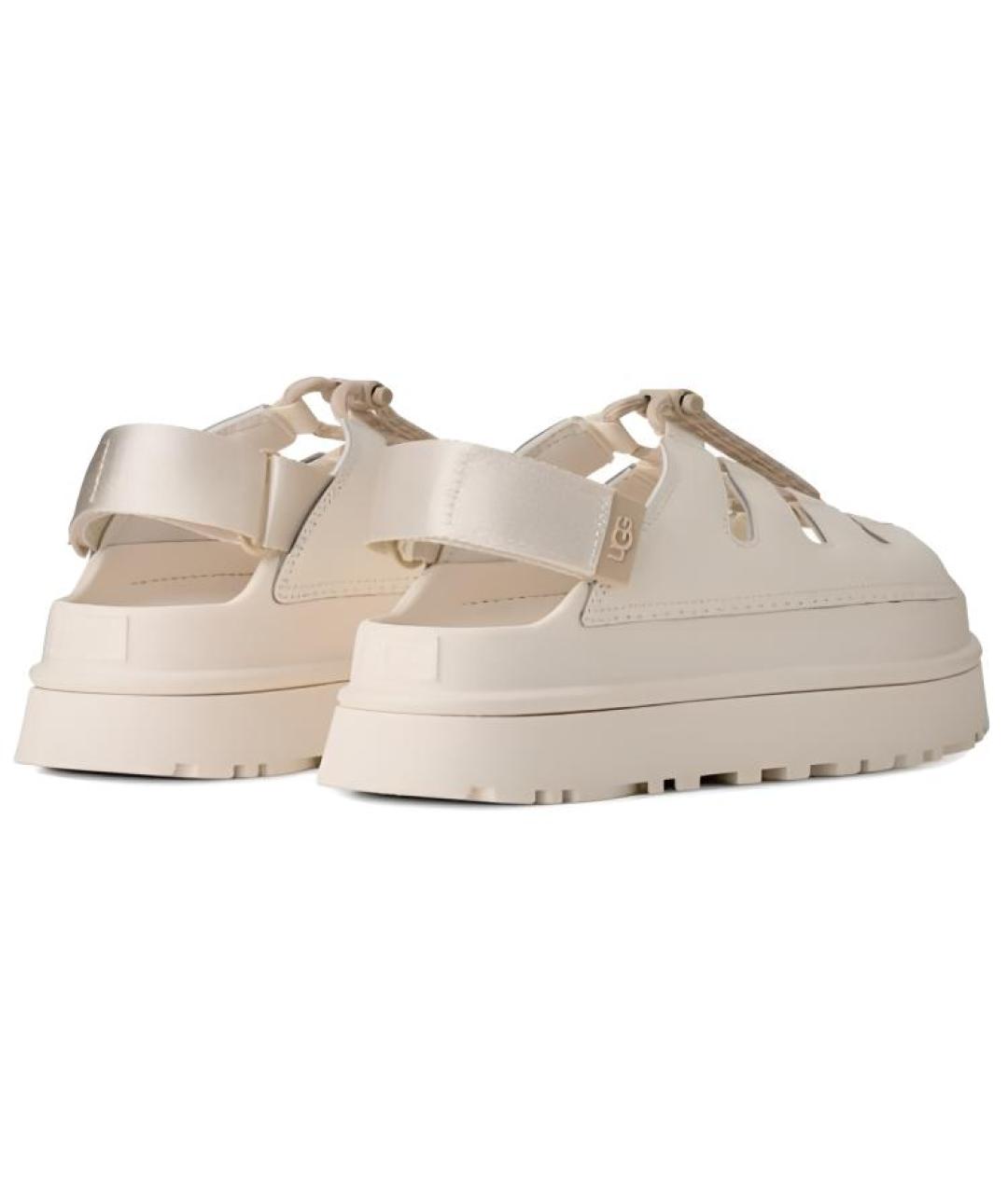 UGG AUSTRALIA Бежевые сандалии, фото 4