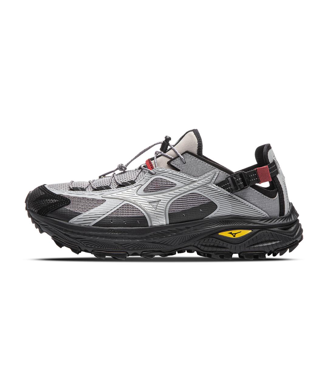 MIZUNO Серые кожаные кроссовки, фото 6