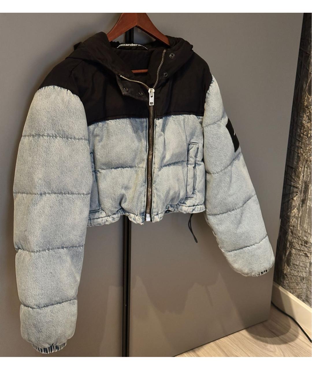 ALEXANDER WANG Темно-синяя куртка, фото 5