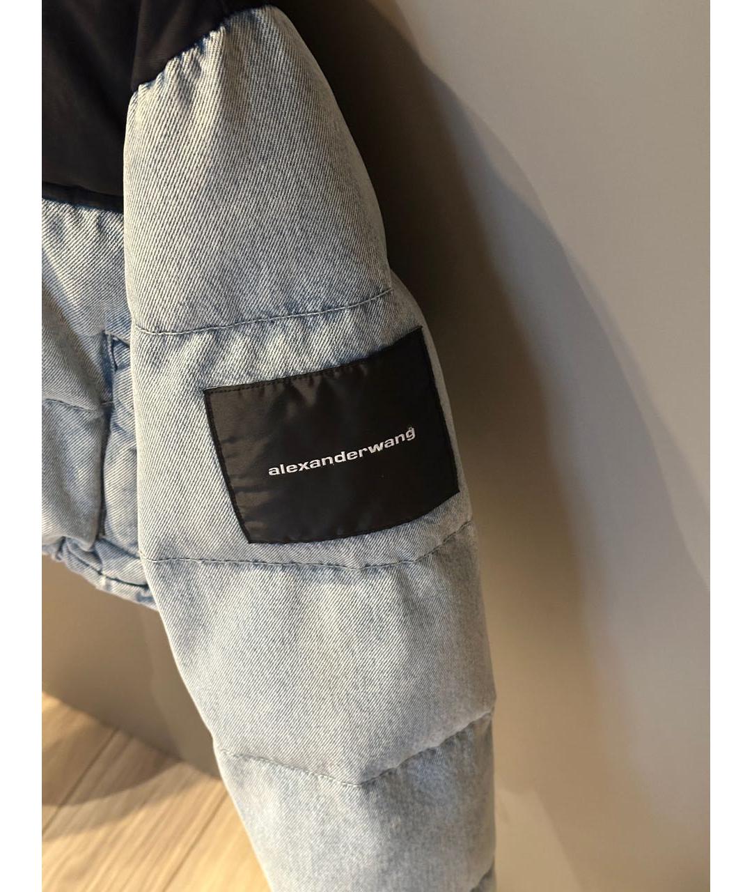 ALEXANDER WANG Темно-синяя куртка, фото 3