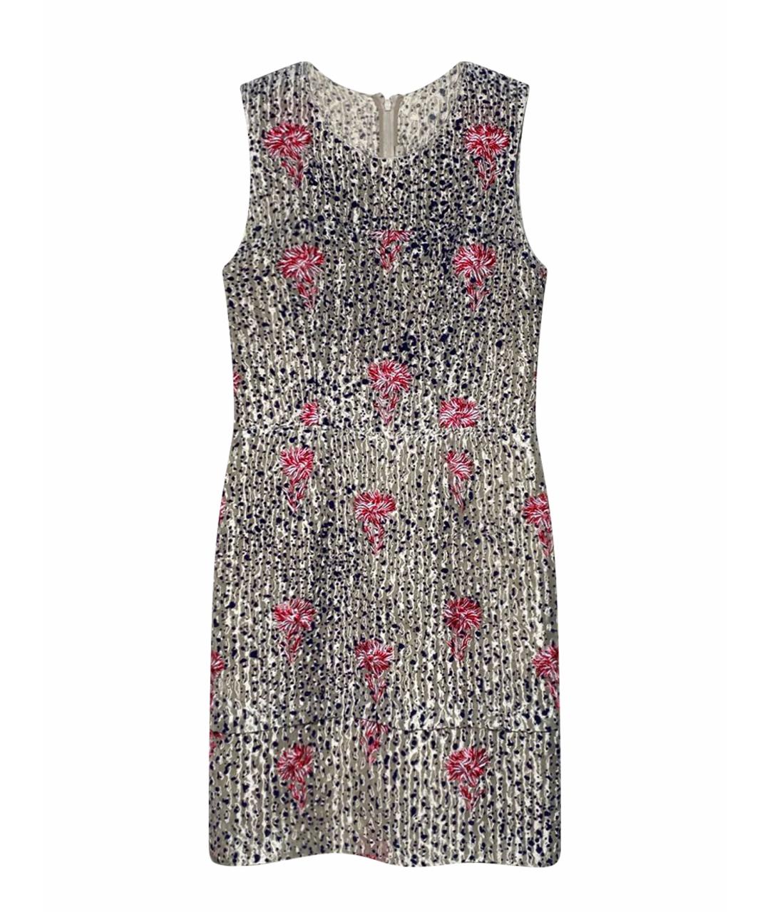 BALENCIAGA Белое шелковое повседневное платье, фото 1