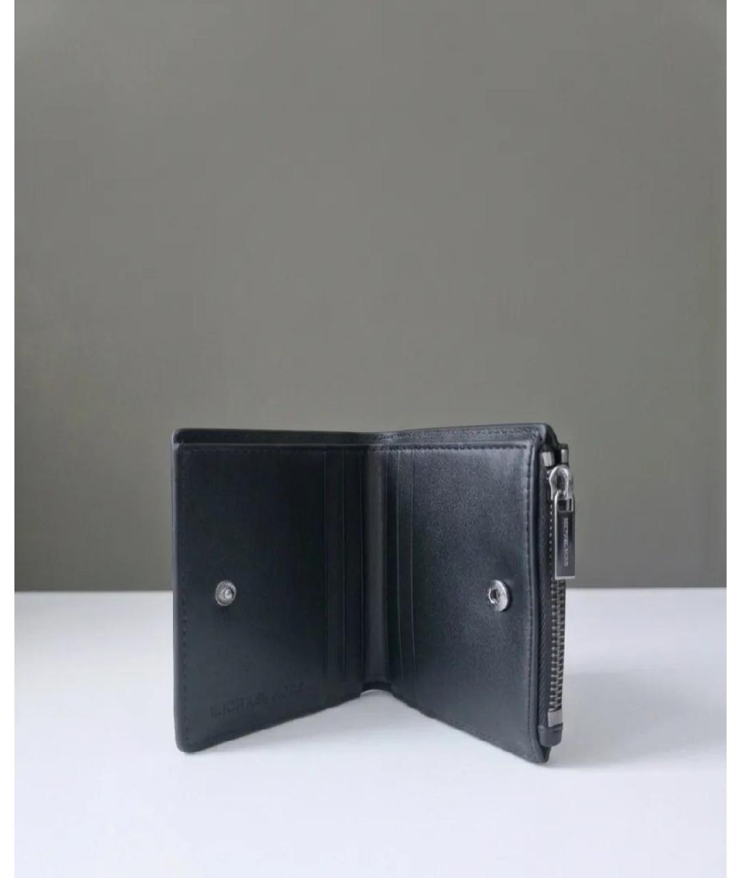 MICHAEL KORS Черный кошелек из искусственной кожи, фото 6