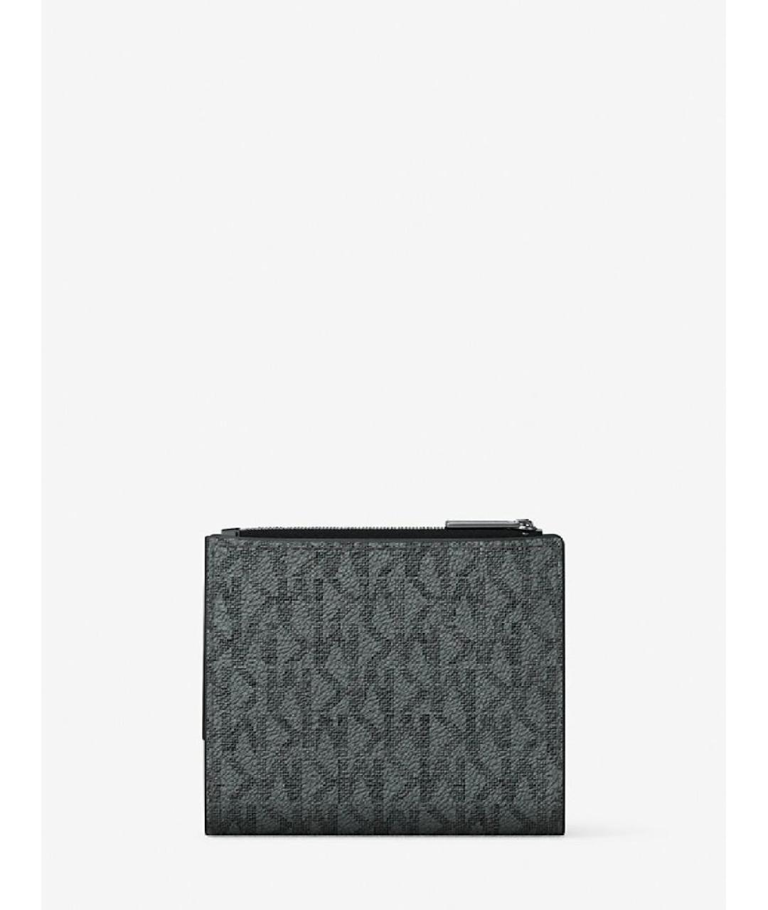 MICHAEL KORS Черный кошелек из искусственной кожи, фото 2