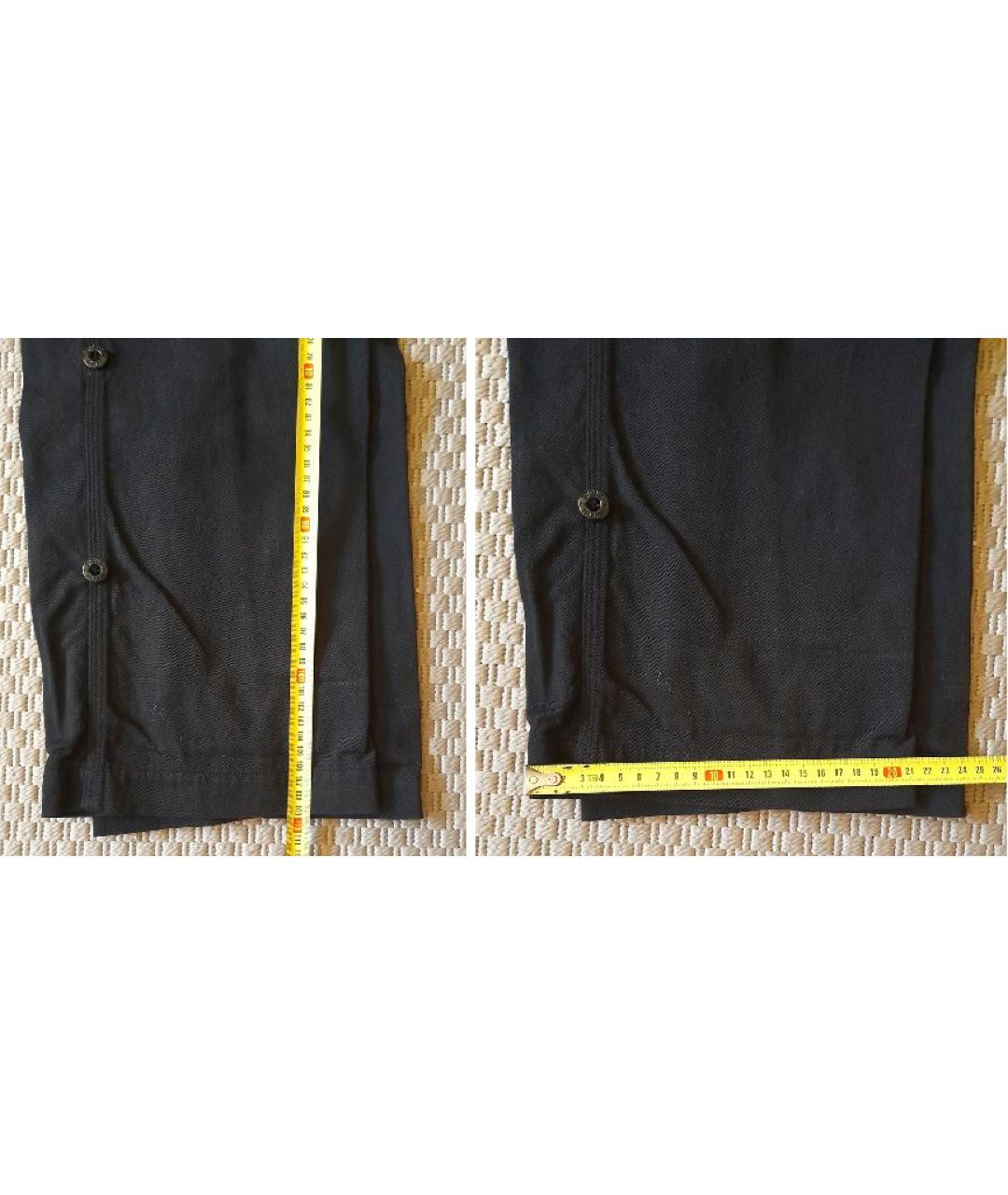 CP COMPANY Черные хлопковые повседневные брюки, фото 4