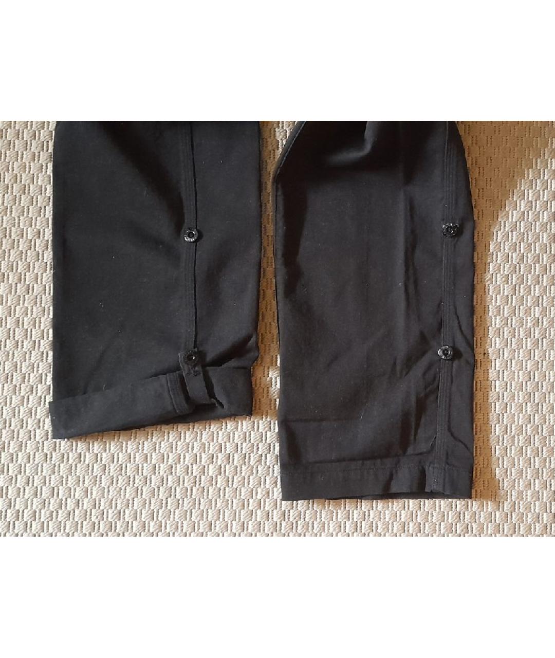 CP COMPANY Черные хлопковые повседневные брюки, фото 5