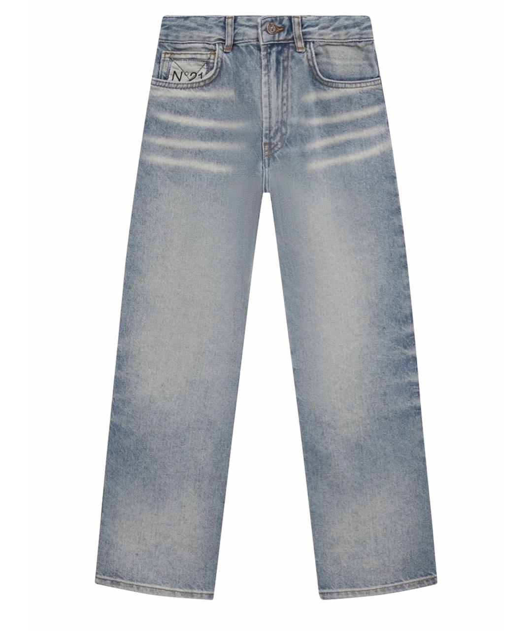 NO. 21 Голубые деним детские джинсы, фото 1