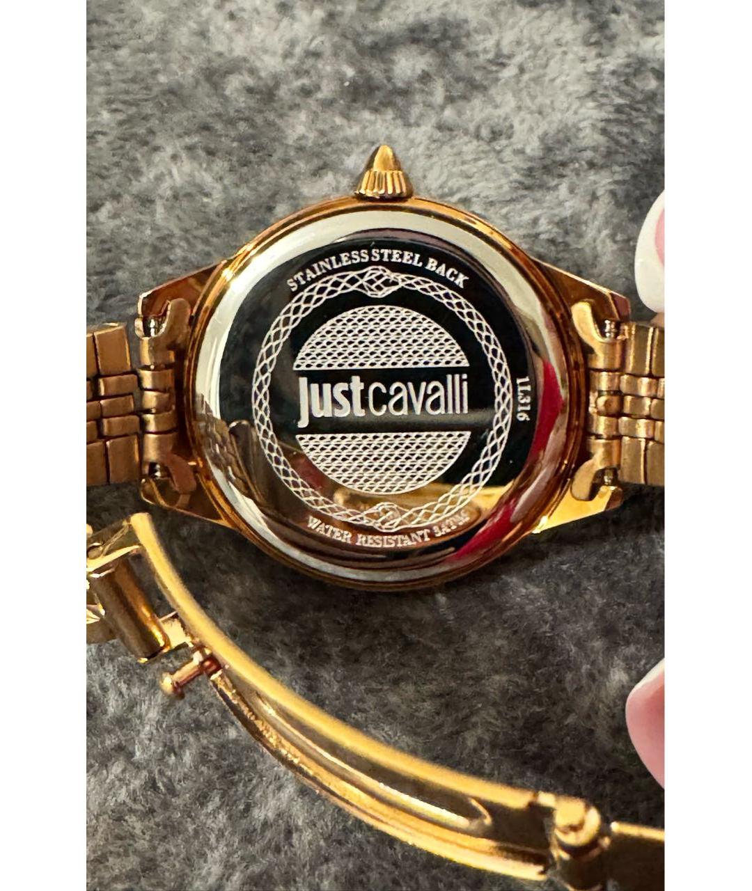 JUST CAVALLI Золотые часы, фото 3