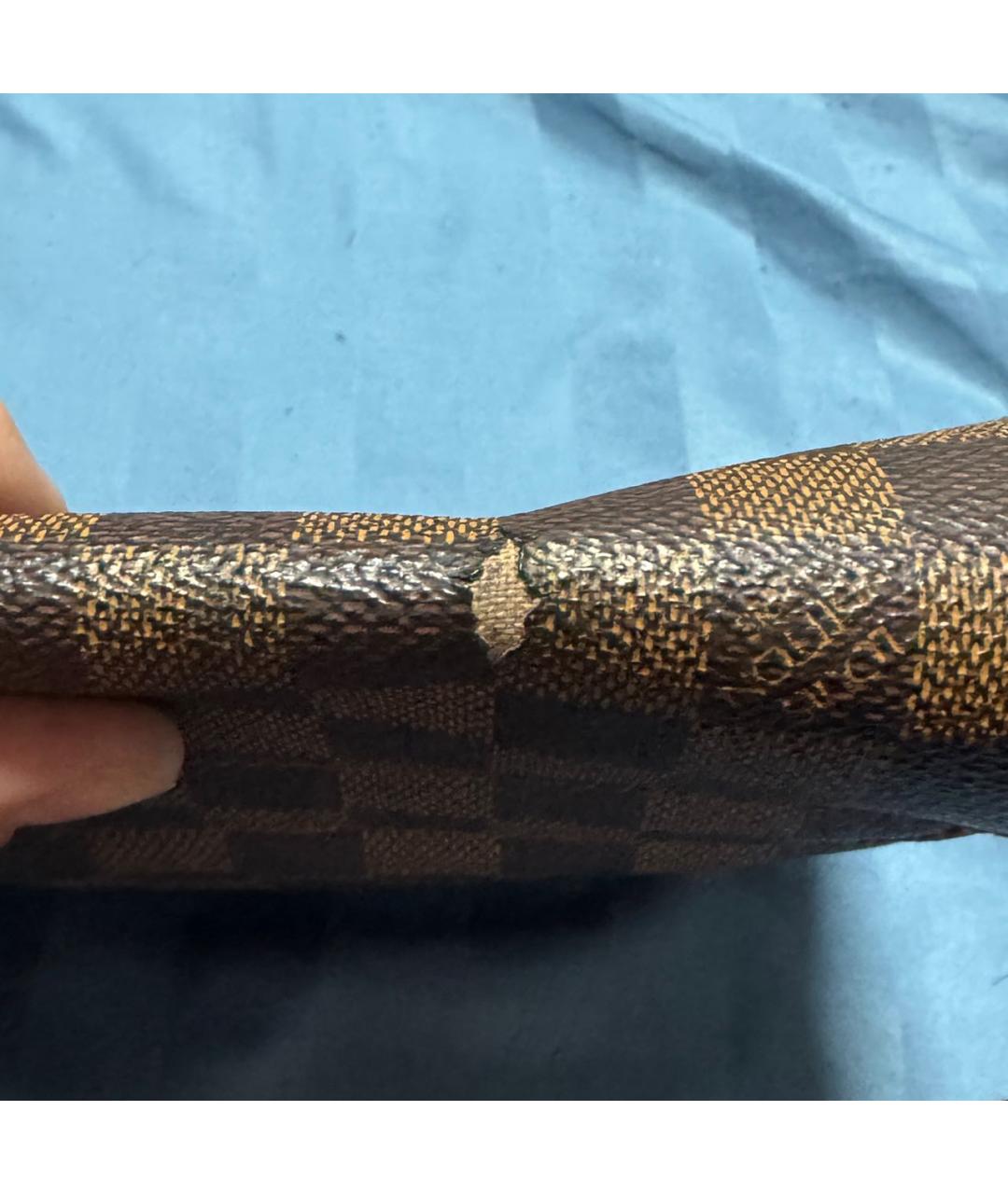 LOUIS VUITTON Коричневая сумка на плечо, фото 7