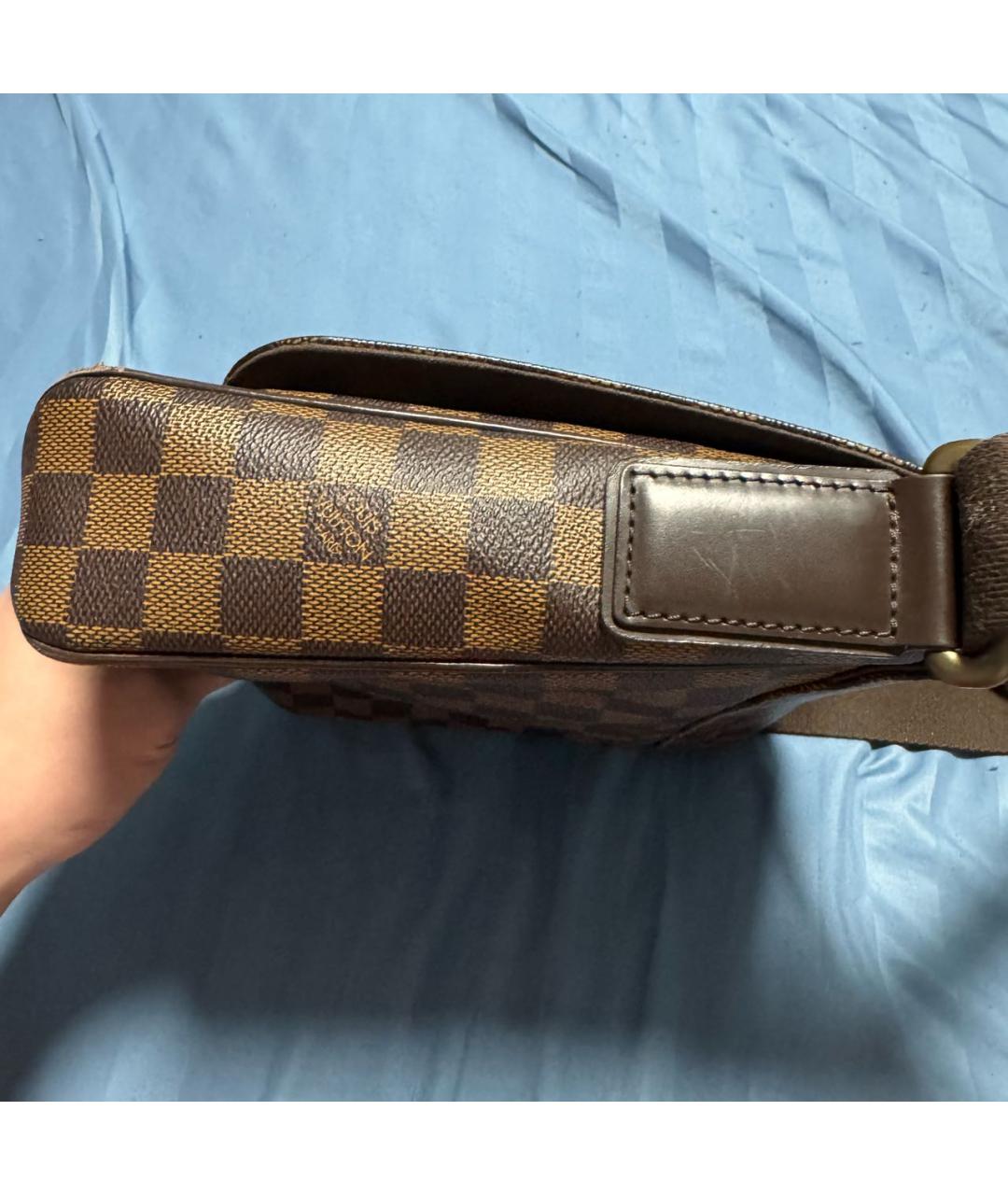 LOUIS VUITTON Коричневая сумка на плечо, фото 2