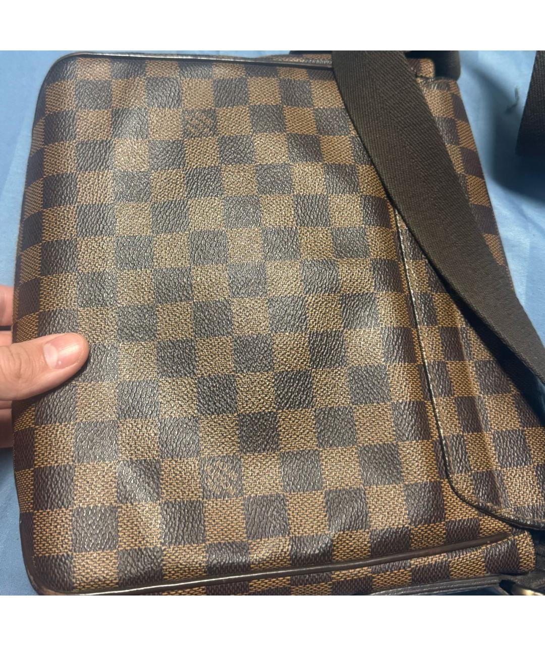 LOUIS VUITTON Коричневая сумка на плечо, фото 3