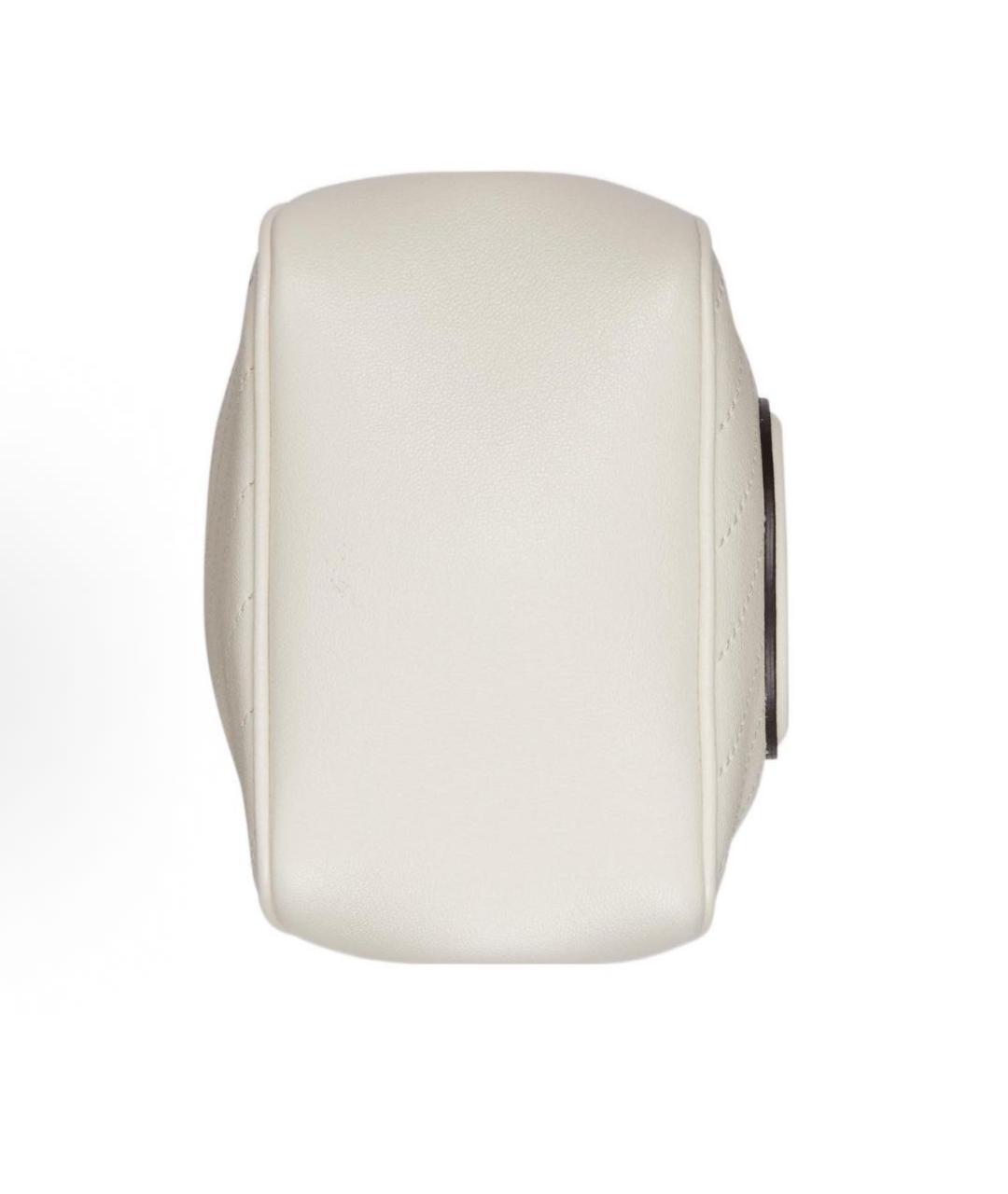 GUCCI Белая кожаная сумка через плечо, фото 8