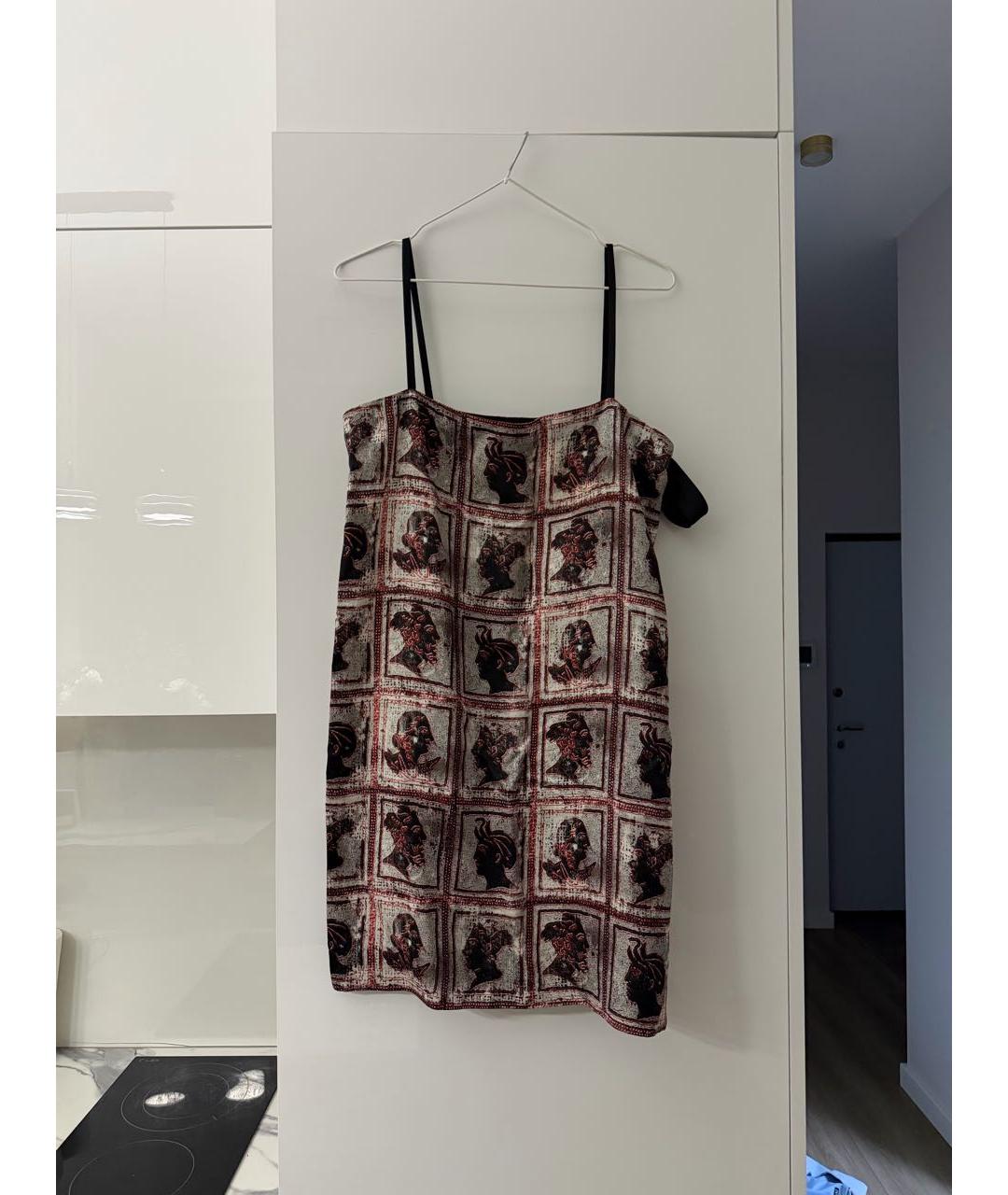 MIU MIU Черный вискозный сарафан, фото 2