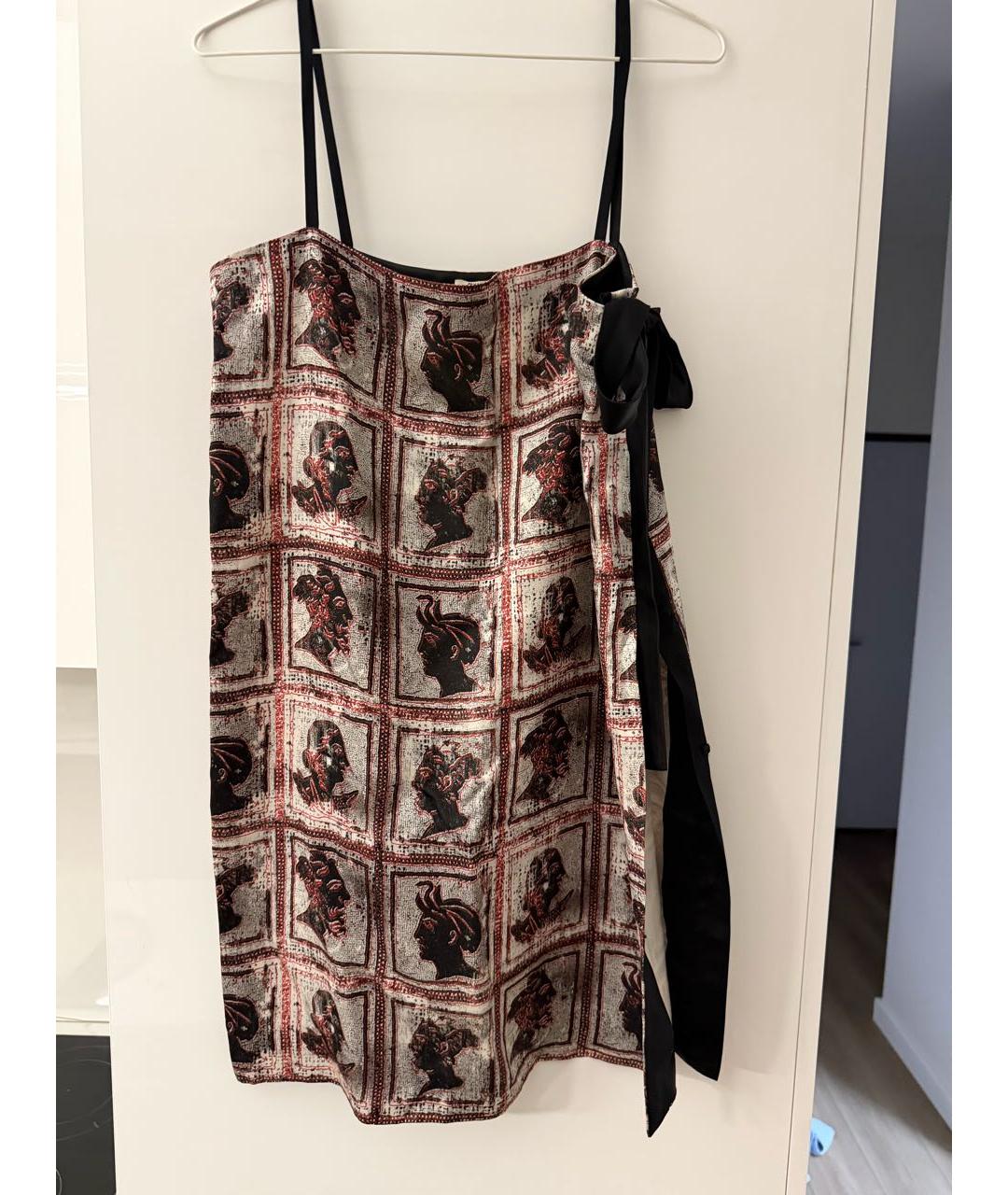 MIU MIU Черный вискозный сарафан, фото 3