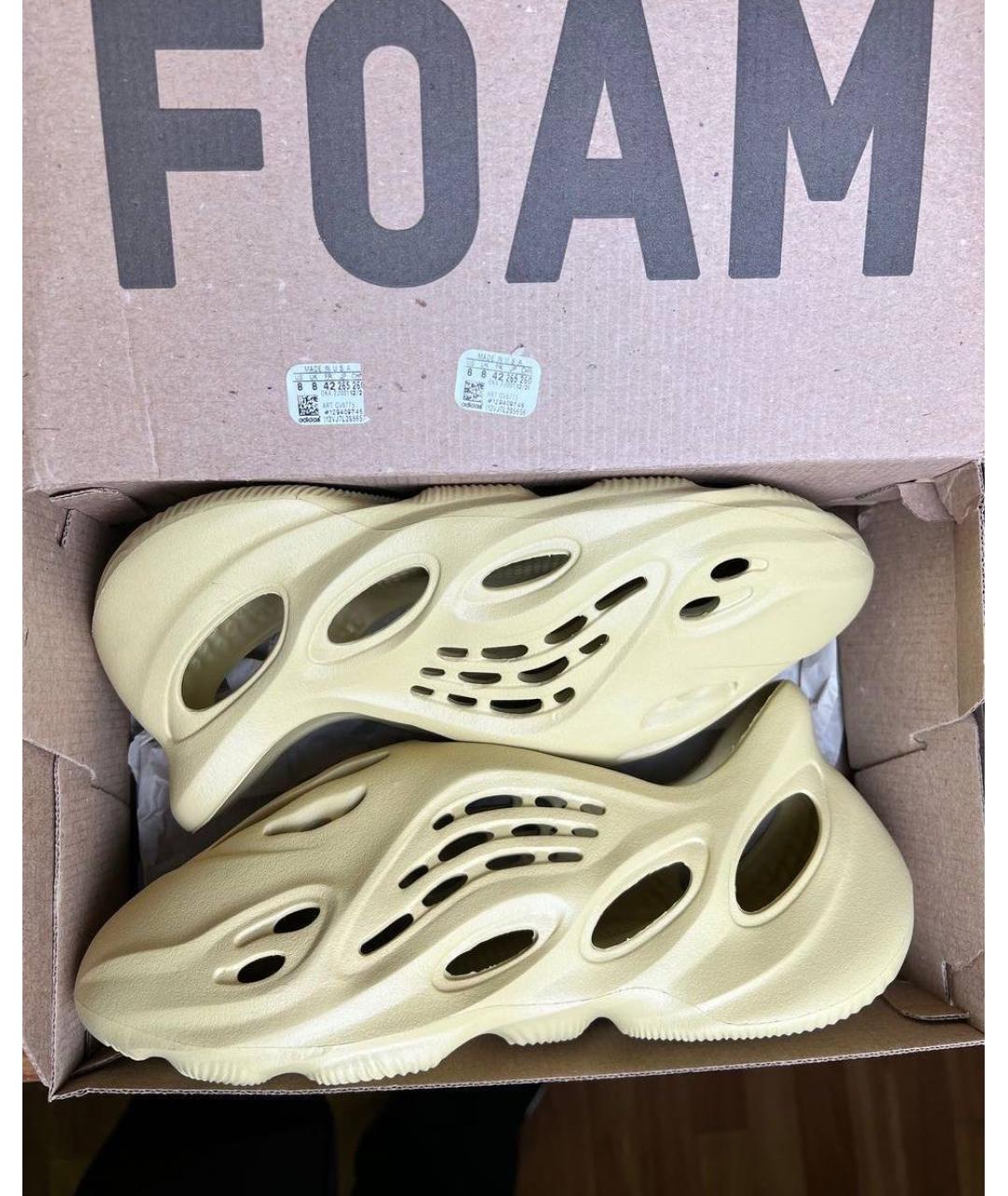 ADIDAS YEEZY Резиновые сандалии, фото 3