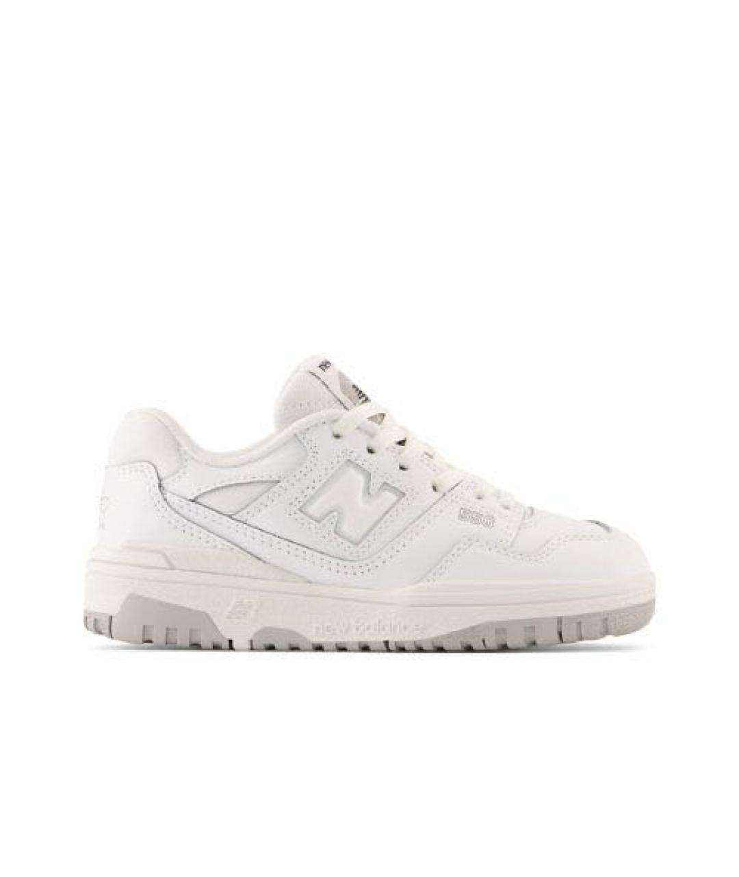 NEW BALANCE Белые замшевые высокие кроссовки / кеды, фото 7