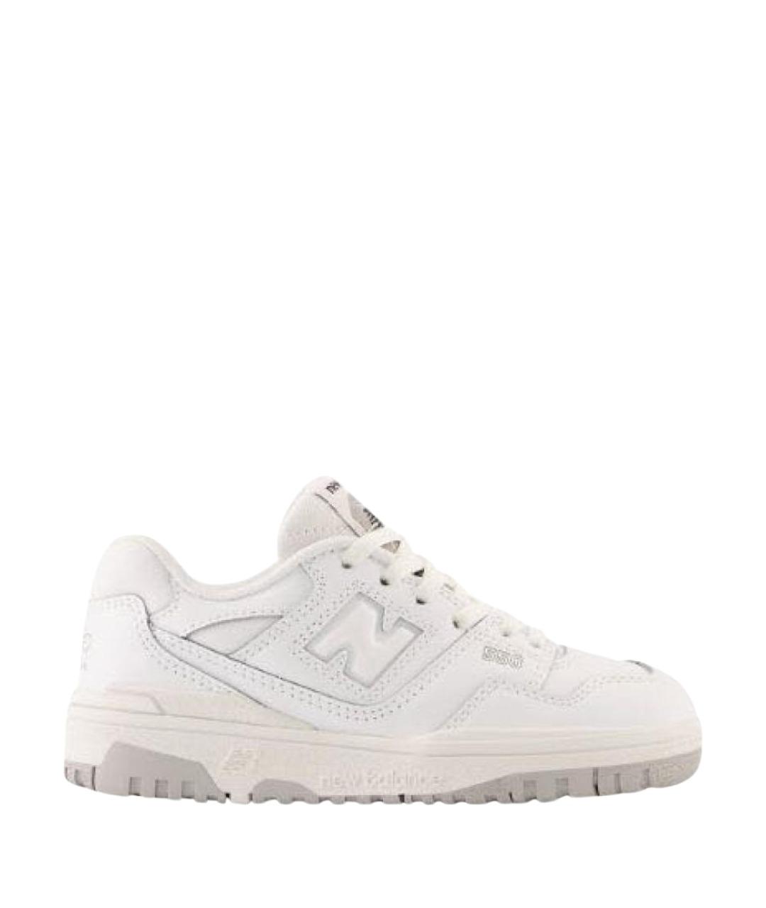 NEW BALANCE Белые замшевые высокие кроссовки / кеды, фото 1