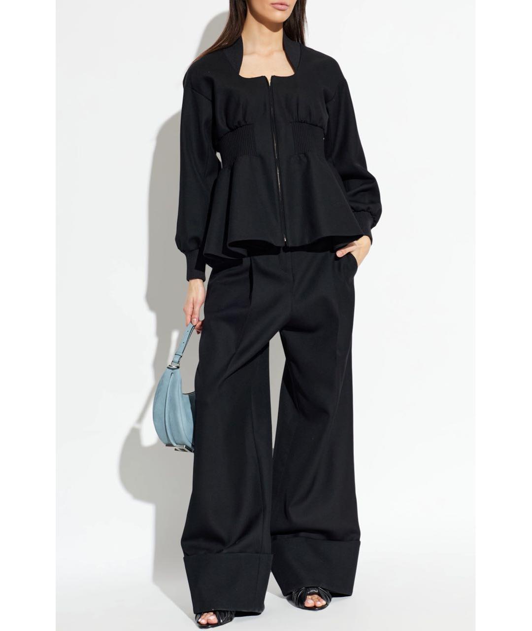 FENDI Черные кожаные мюли, фото 6