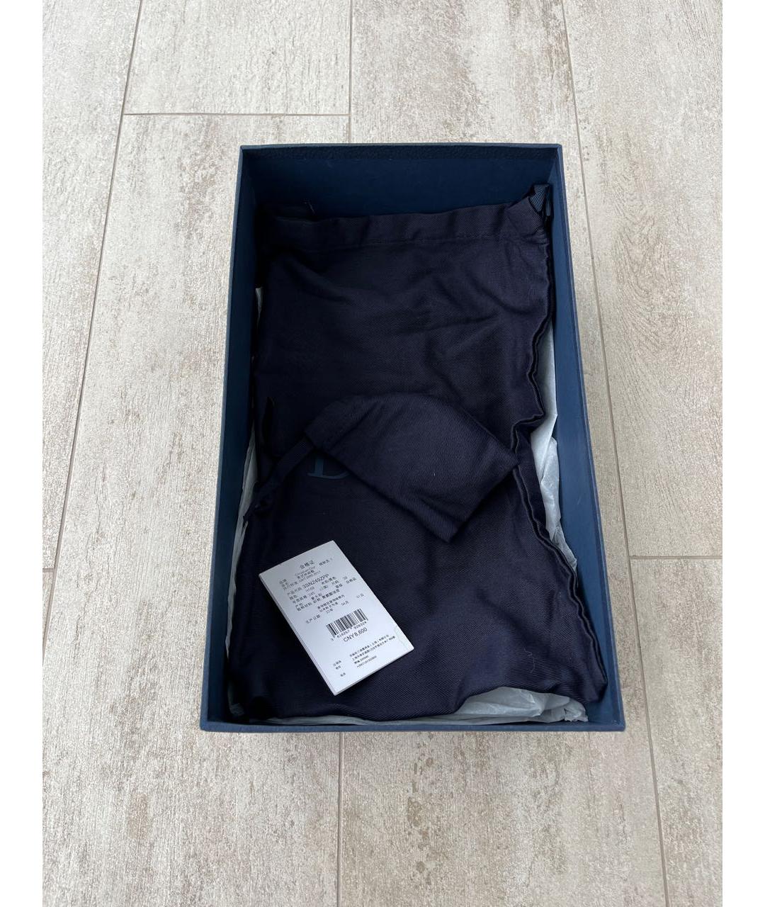 CHRISTIAN DIOR Бежевые кожаные кеды, фото 8