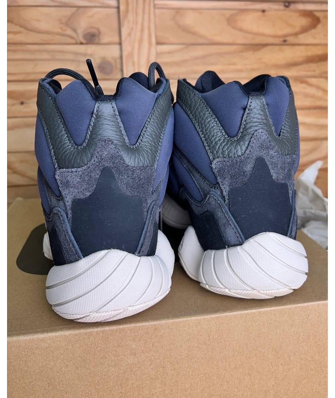 YEEZY Черные кроссовки, фото 4