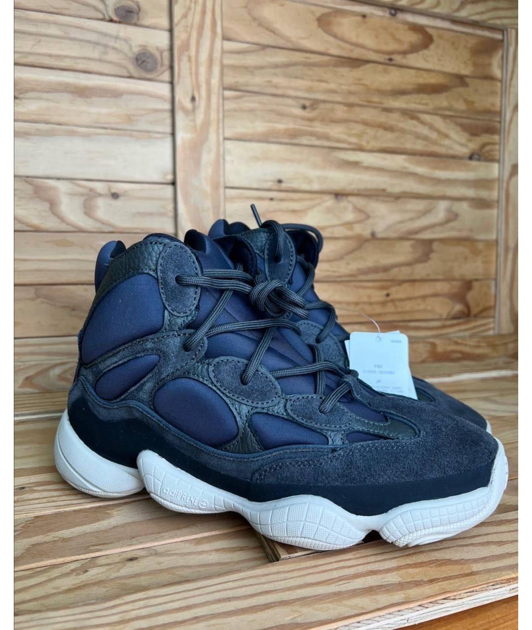 YEEZY Черные кроссовки, фото 2