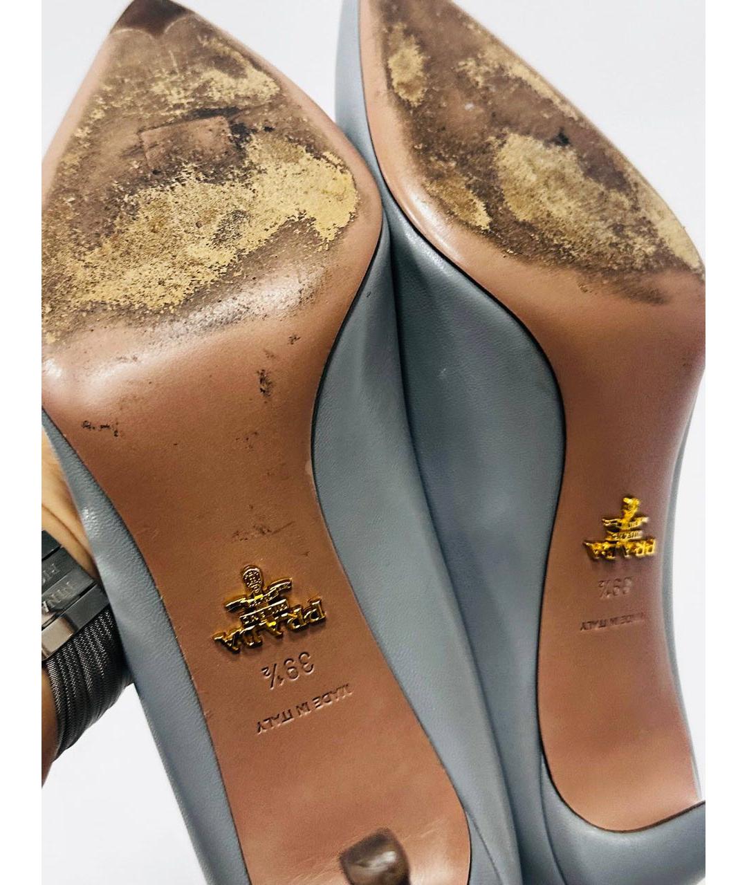 PRADA Кожаные туфли, фото 5