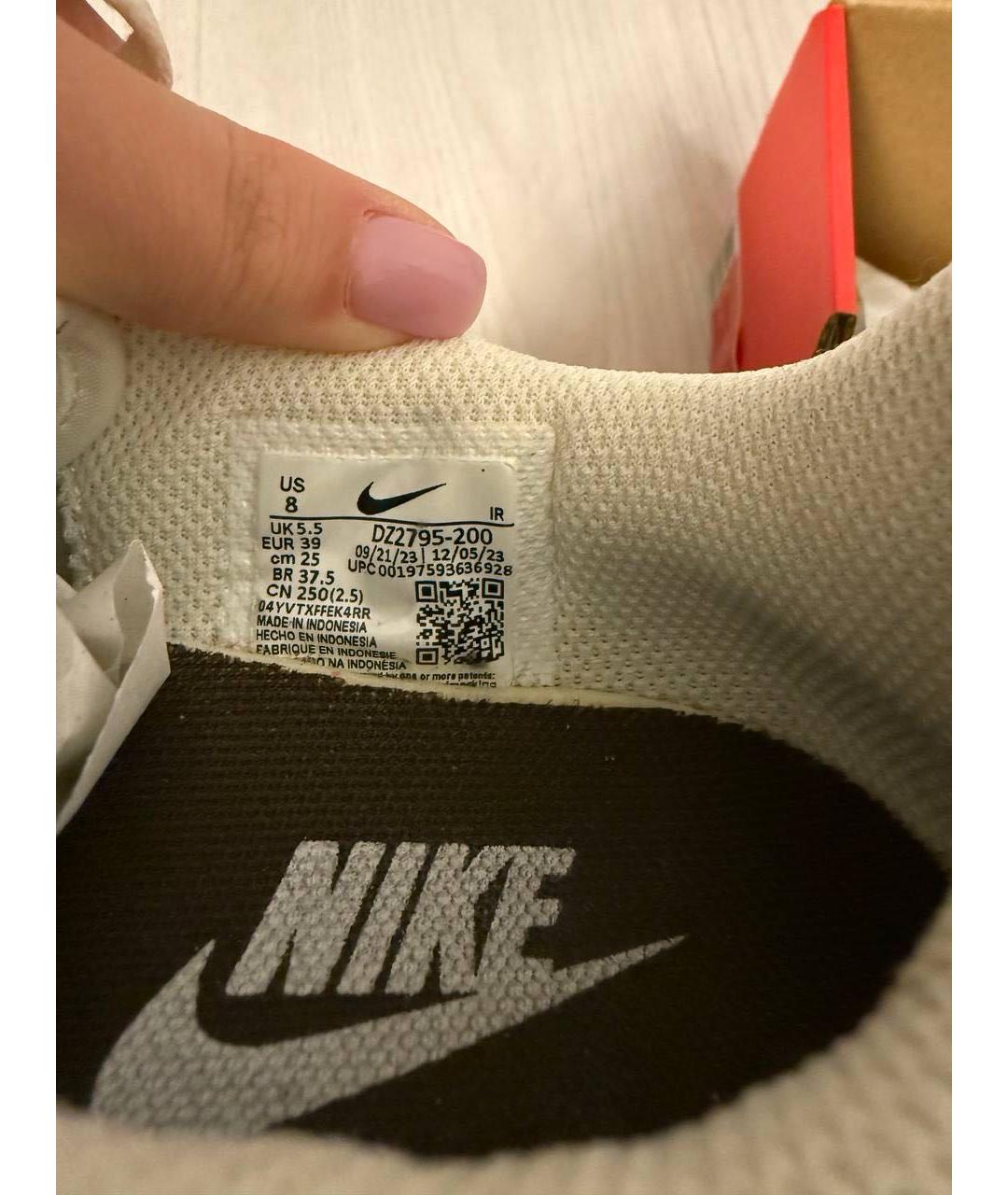 NIKE Коричневые текстильные кроссовки, фото 6