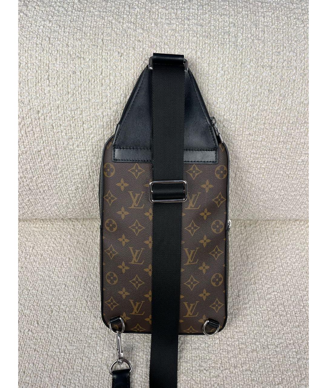 LOUIS VUITTON Коричневая сумка на плечо, фото 3