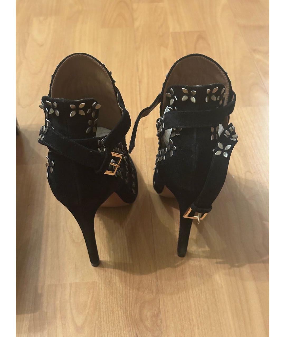 ALAIA Черные замшевые ботильоны, фото 3